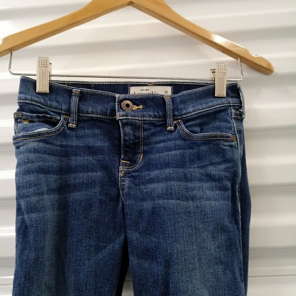 Abercrombie Kids Distressed Girls Jeans Size 12 - Picture 3 of 7